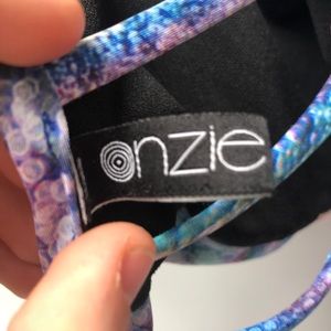 Onzie Intimates & Sleepwear - Onzie sz M/L multicolor sports bra Onzie Intimates & Sleepwear - Onzie sz M/L multicolor sports bra